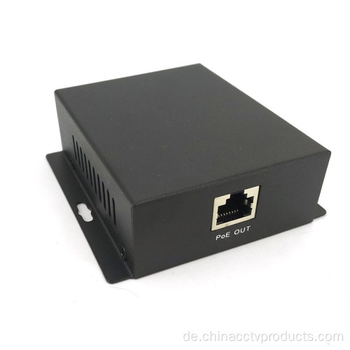 9 ~ 52VDC-Eingang Gigabit 1000 Mbps 30W Solar Poe Injector